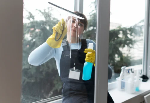 Nettoyage de vitres intérieures et extérieures à Beaufou